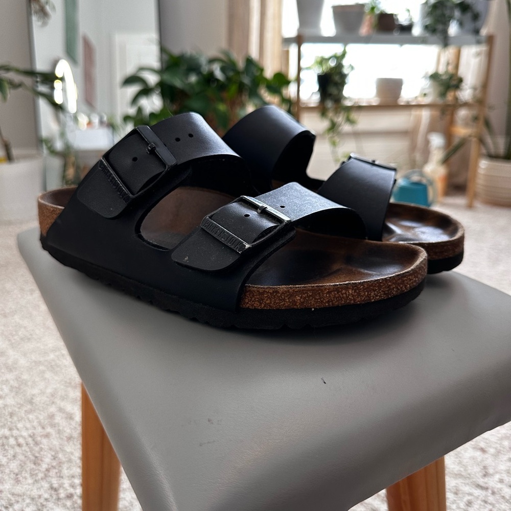 Black Birkenstocks